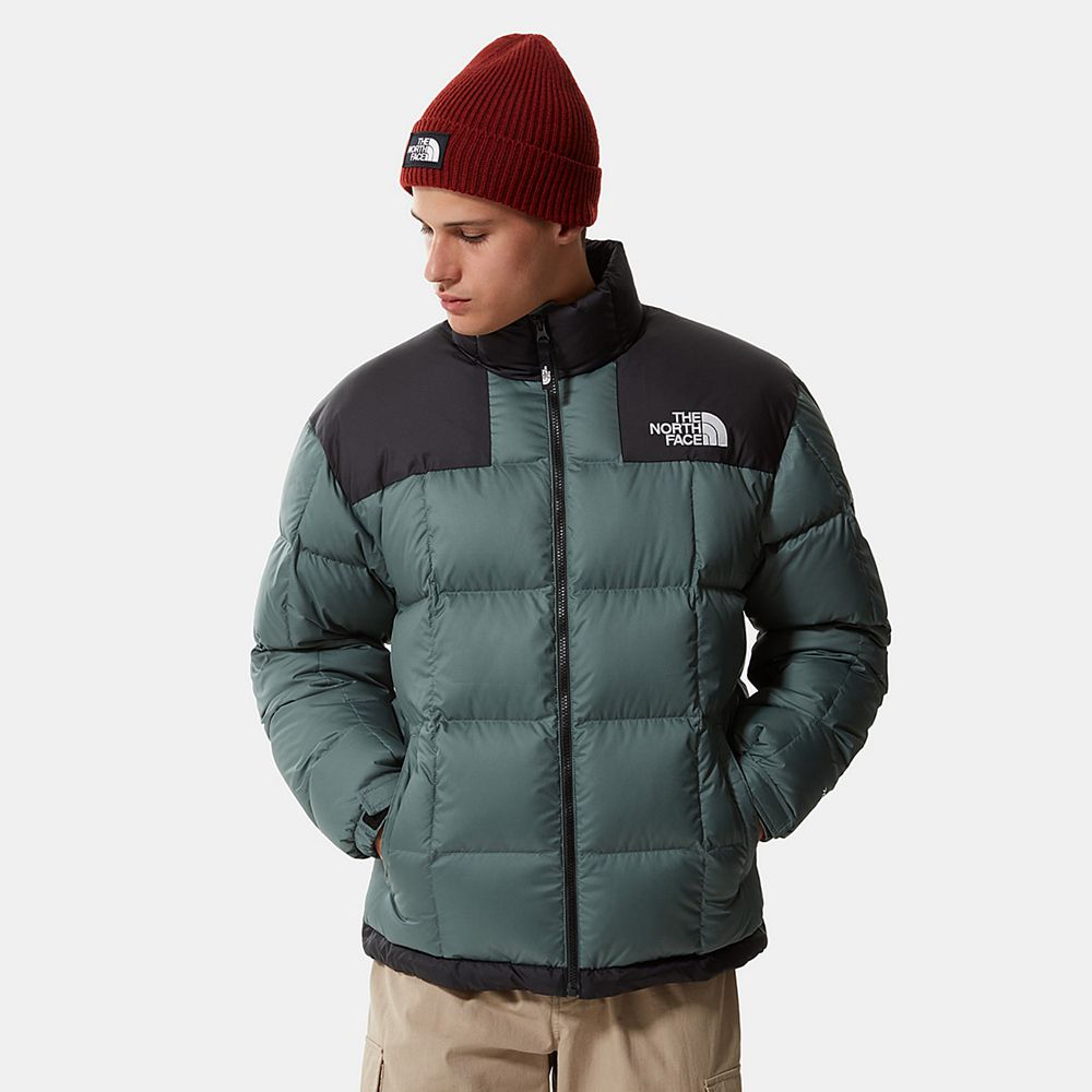 The North Face Winter Jacket Mens Australia - The North Face Lhotse Green (ZAQ-369107)